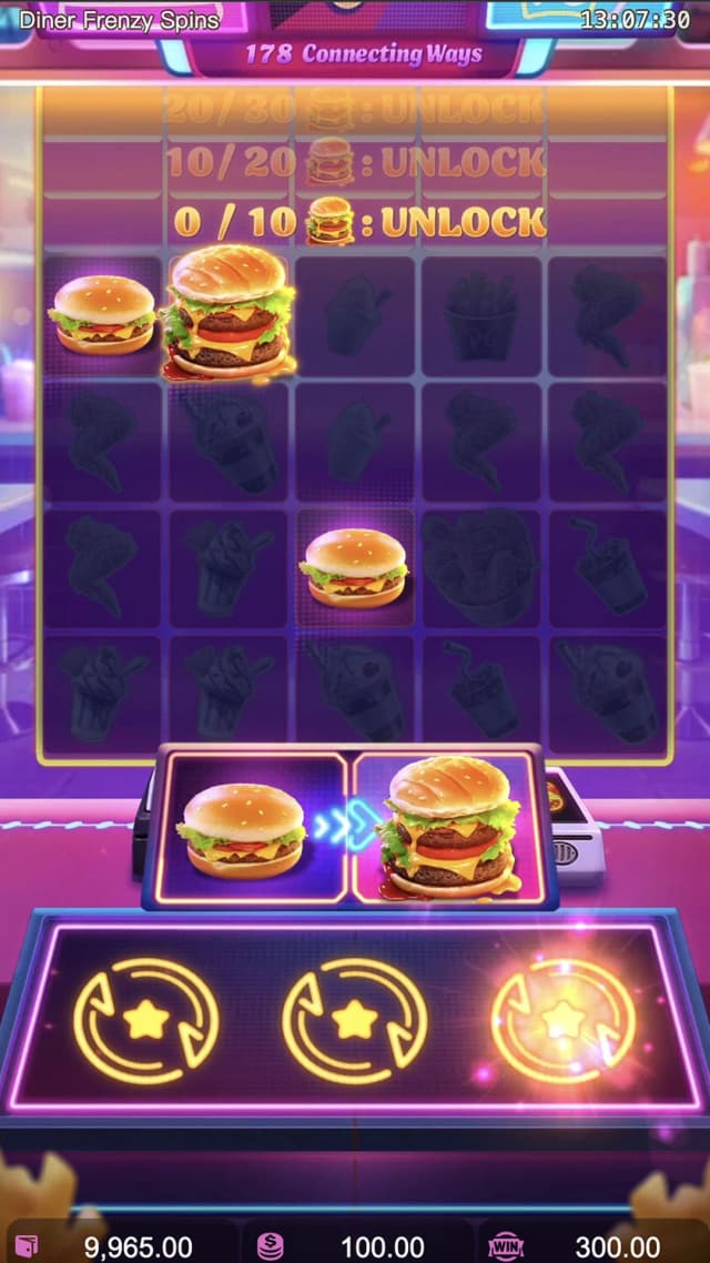 Diner Frenzy Spins ภาพเกม 2