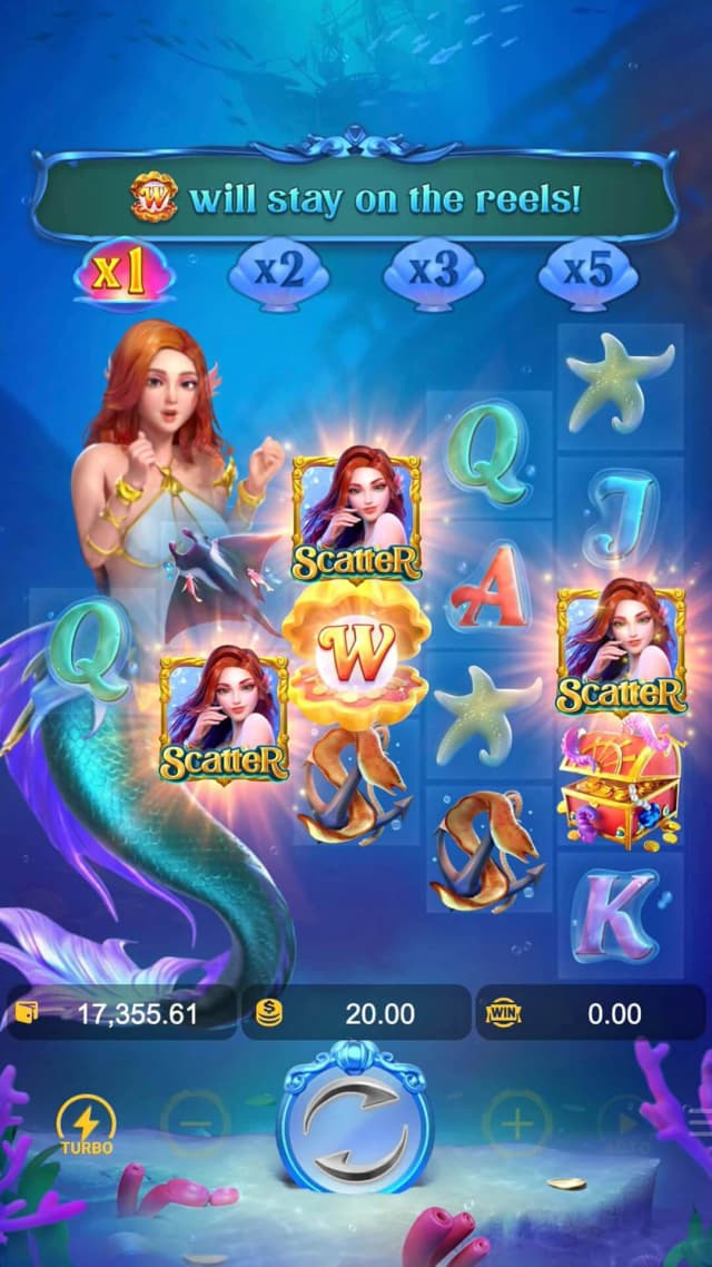 Mermaid Riches ภาพเกม 3