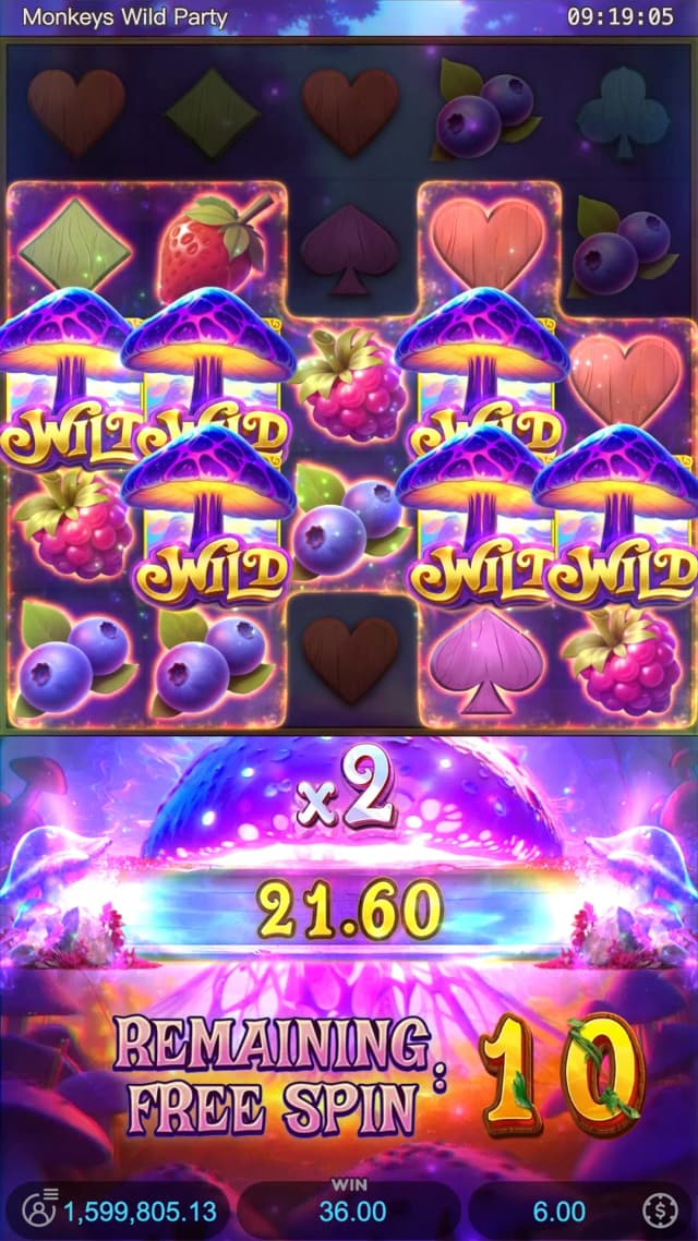 Monkeys Wild Party ภาพเกม 5