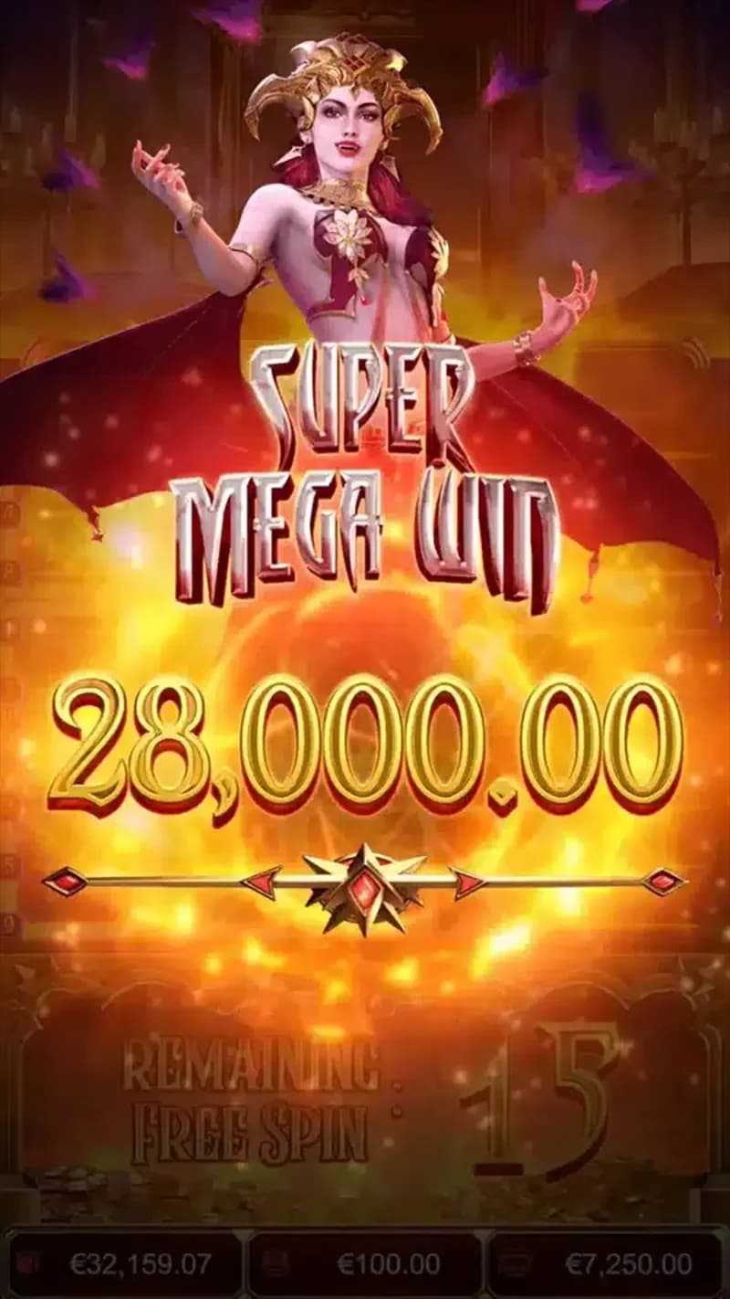 อัตราการจ่ายเงินรางวัลสูงสุด (Maximum Win) 1