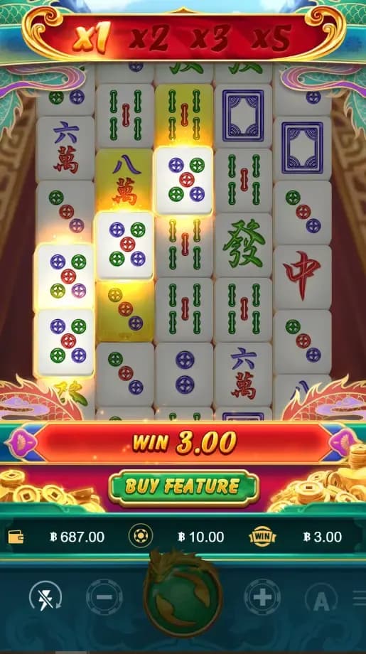 MAHJONG 5 DRAGONS ภาพเกม 7