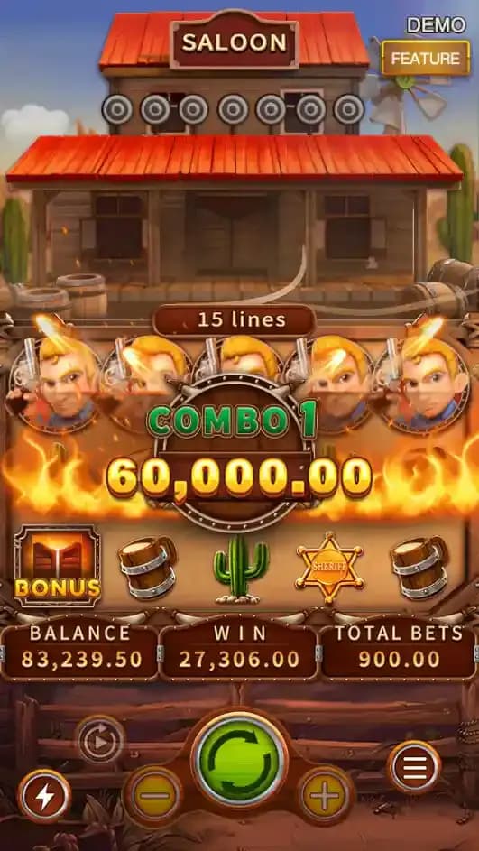 COWBOYS ภาพเกม 1