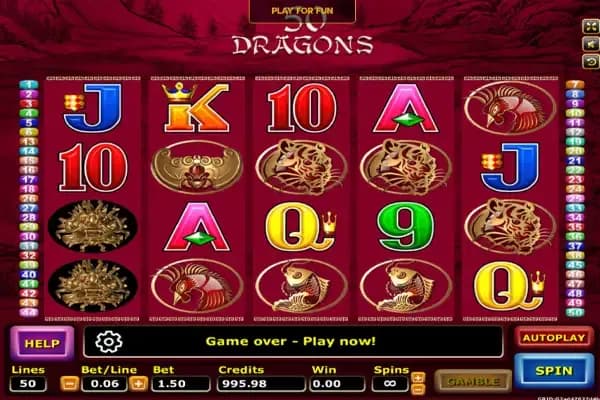 FIFTY DRAGONS ภาพเกม 4