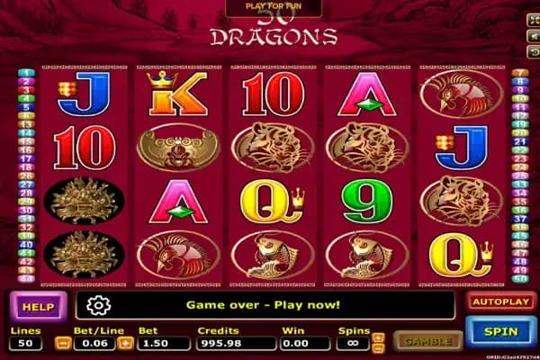 FIFTY DRAGONS ภาพเกม 3