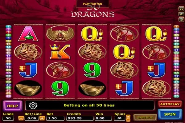 FIFTY DRAGONS ภาพเกม 2