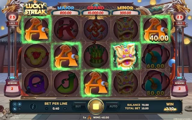 Lucky Streak ภาพเกม 5
