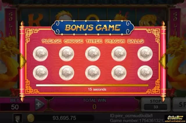 GOLDEN DRAGON BALL ภาพเกม 4
