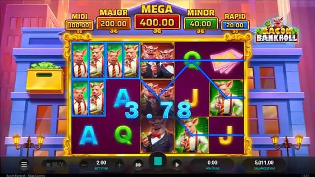 Bacon Bankroll ภาพเกม 3