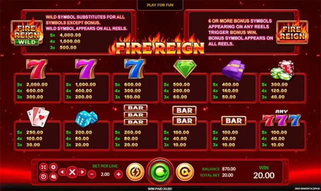 Fire Reign ภาพเกม 3