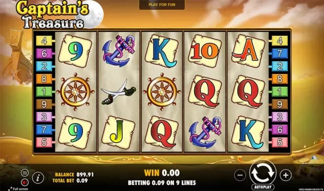 Captain’s Treasure ภาพเกม 4