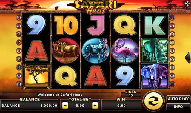 Safari Heat ภาพเกม 2
