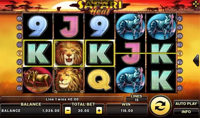 Safari Heat ภาพเกม 4