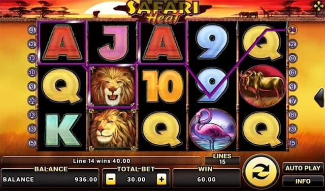 Safari Heat ภาพเกม 1