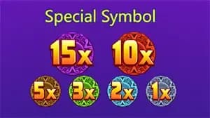 สัญลักษณ์ตัวคูน Multiplier-Ways Symbol 1