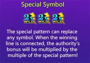 สัญลักษณ์ตัวคูน Multiplier-Ways Symbol 1