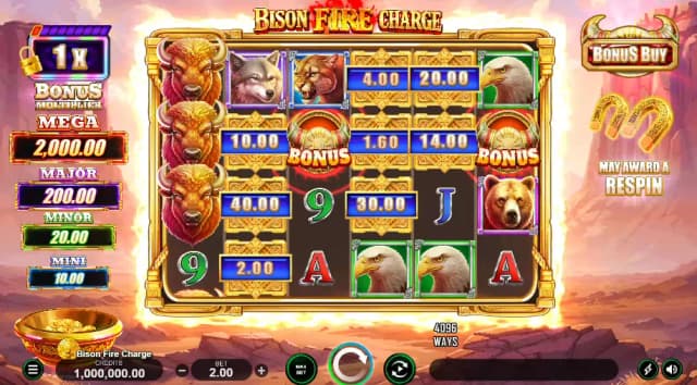 Bison Fire Charge ภาพเกม 2