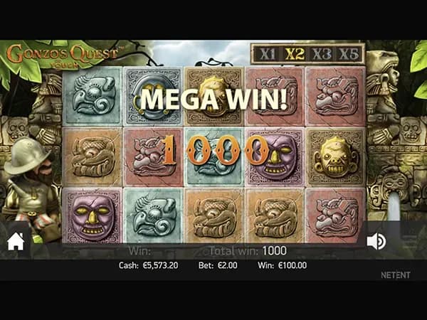 Gonzo’s Quest ภาพเกม 2
