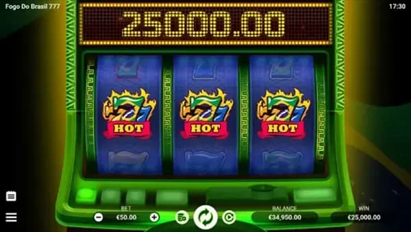 Fogo Do Brasil 777 ภาพเกม 3