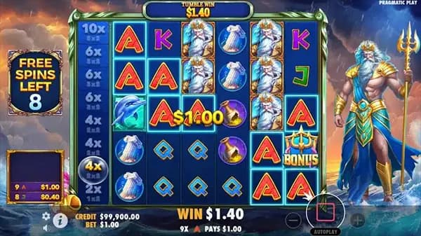 Waves of Poseidon ภาพเกม 4