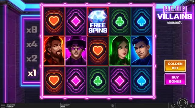 Neon Villains DoubleMax ภาพเกม 2