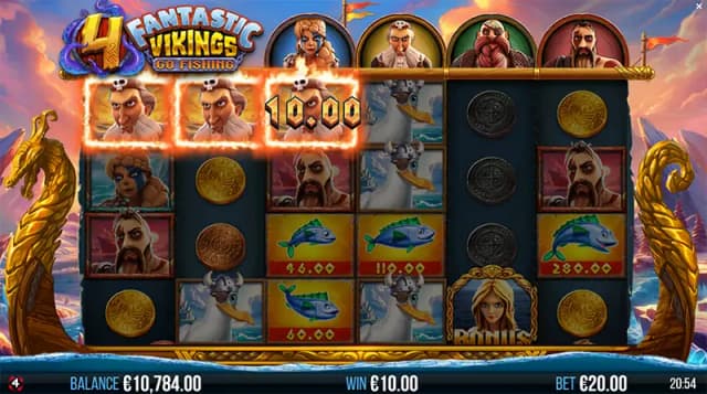 4 Fantastic Vikings Go Fishing ภาพเกม 5