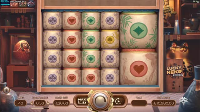 Lucky Neko GigaBlox ภาพเกม 3