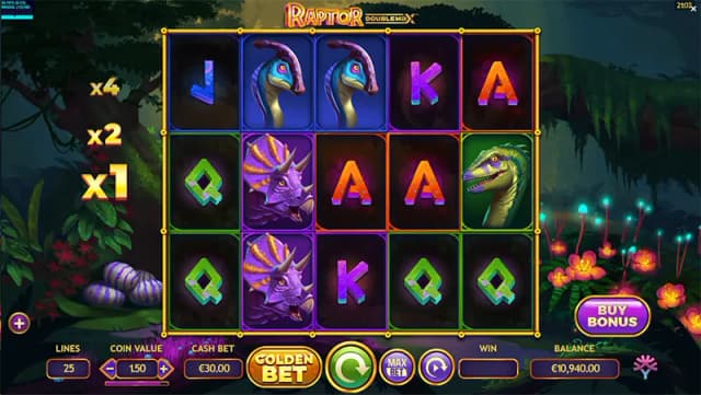 Raptor DoubleMax ภาพเกม 3